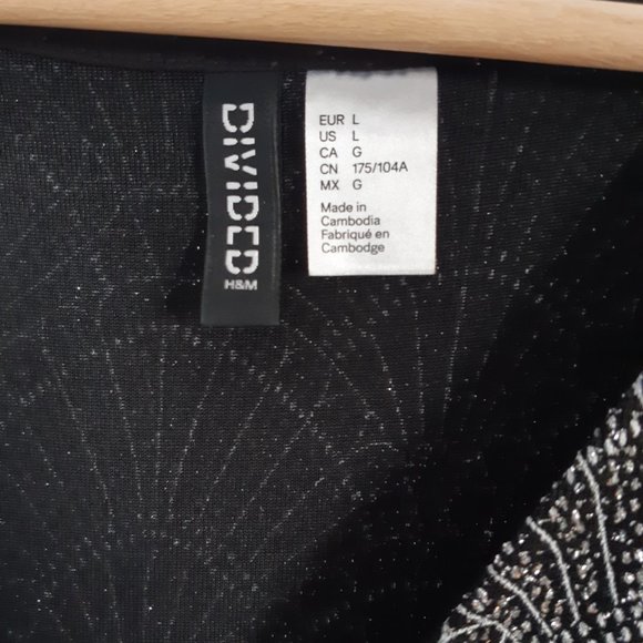 Glittery art deco body suit - Picture 5 of 8